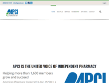 Tablet Screenshot of apcinet.com